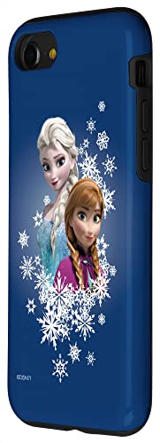 Iphone Se (2020) / 7 / 8 Disney Frozen Anna And Elsa Sisters And Snowflakes Case #TOP1