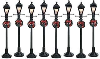 Lemax Christmas - Gas Lantern Street Lamp Set of 8 B/O (4.5V) (64500)