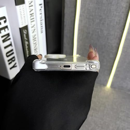 Coque magnétique Galaxy S25 Ultra transparente antichoc résistant aux chutes brutales