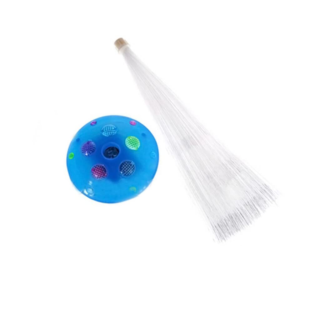 Colour Changing Fibre Optic Fountain Night light Calming Lamp Random Color Comfortable and Environmentally Useful