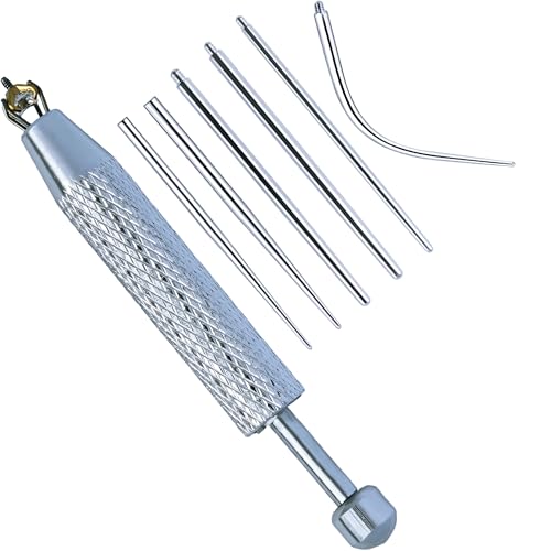 Piercing Ball Grabber Tool and Piercing Taper 16G 18G 14G for Flat Back Threader Earring Insertion, Stainless Steel Piercing Tool Kit