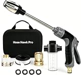 Hose Hawk Pro, 3 Adjustable Spray Modes, Suitable for Car Washing, Garden Watering, Window Cleaning