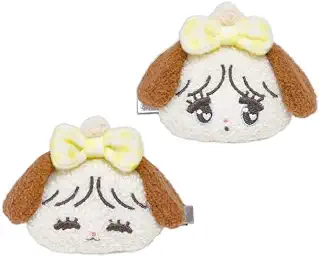 mikko illustrations ぬいぐるみヘアクリップ スフレ