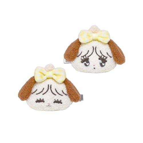 mikko illustrations ぬいぐるみヘアクリップ スフレ