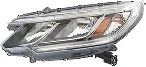 For Honda CRV 2015 2016 Headlight Assembly LX Driver Side CAPA Certified | HO2502162 | 33150-T1W-A11