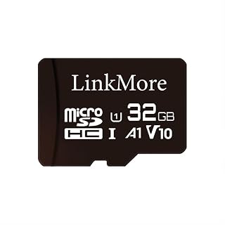 LinkMore 32GB XV11 Micro SDHC Card, A1, UHS-I, U1, V10, Class 10 Compatible, Read Speed Up to 90 MB/s, SD Adapter Included