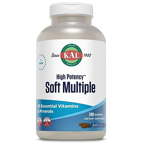 KAL High Potency Soft Multiple Softgels, 240 Count KAL High Potency Soft Multiple Softgels, 240 Count