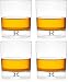 Ravenscroft Crystal Taylor Double Old Fashioned Glasses (Set of 4)