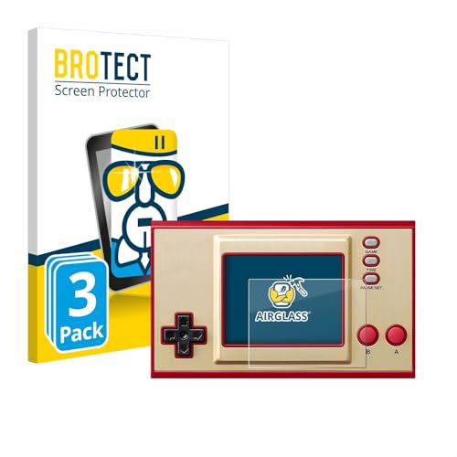 brotect Protection Écran Verre pour Nintendo Game & Watch The Legend of Zelda (3 Pièces) Film Protecteur Vitre 9H [Anti-Rayures, Transparent]
