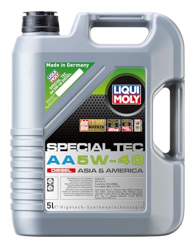 LIQUI MOLY Special Tec AA SAE 5W-40 Diesel | 5 L | Fully synthetic engine oil | SKU: 20426