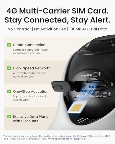 REOLINK 4K LTE Outdoor Security Camera