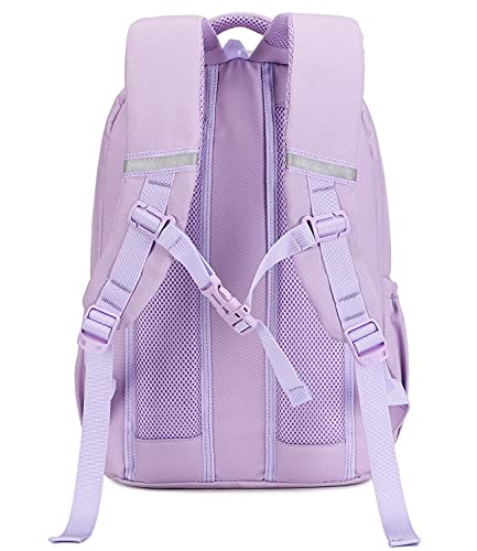 Abshoo Cute Kids Backpack For Girls Kindergarten Elementary Unicorn School Backpacks With Chest Strap (Unicorn Purple)4
