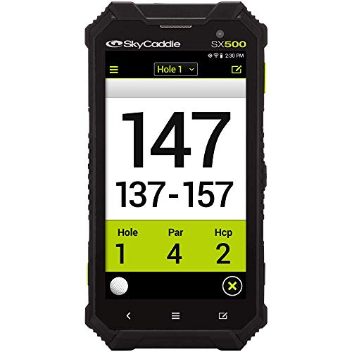 SkyCaddie SX500 Handheld Golf GPS Review Hack Golf
