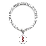 Klassifizierung: Armband DIYthinker Damen Dämon Maske China Siegel Fuying Malerei Sliver Armband Laufende Anhänger Schmuck-Kette