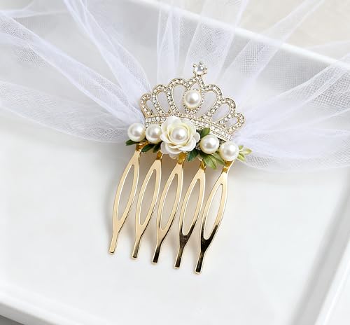 20 Peines Metálicos para Cabello, 5 Dientes miniatura 6
