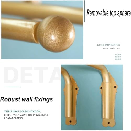 Heavy Duty Curtain Rods - 180° Rotating Swing Arm for Eyelet Curtains, Metal Door Curtain Rail, 2-Pack - Adjustable & Durable Solution for Home Decor