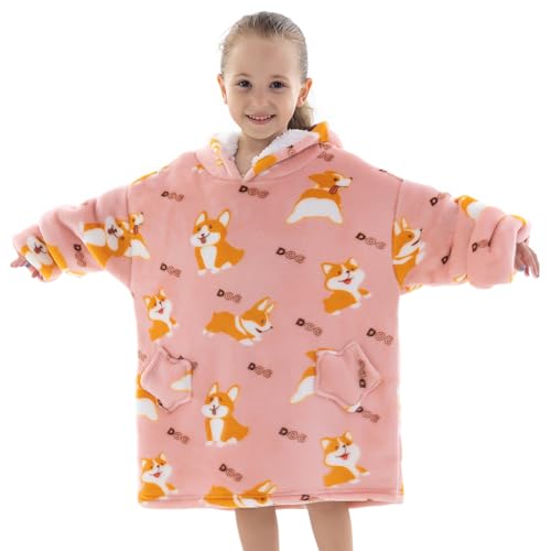 Übergroße Hoodie Blanket für Kleinkinder 2–6 Jahre, Junge...
