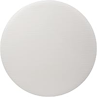 Vista 1 de O'CREME White-Top - Plato redondo redondo para tartas corrugado resistente a la grasa, plato base desechable para tartas de 8 pulgadas de diámetro