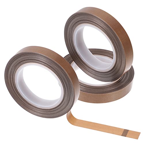 Cabilock 3 Rolls Electrical Tape Cloth Insulation Tape for Indoor Use Excellent Electrical Properties No Residue and Versatile