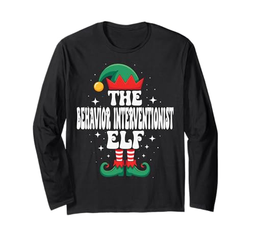 The Behavior Interventionist Elf Funny Christmas �}�b�`���O ����T�V���c