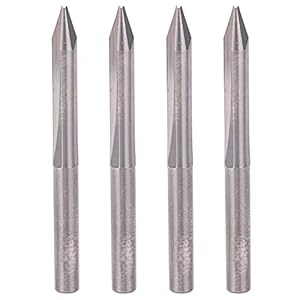 4pcs Ftvogue 30° V-Form Fasenfräser