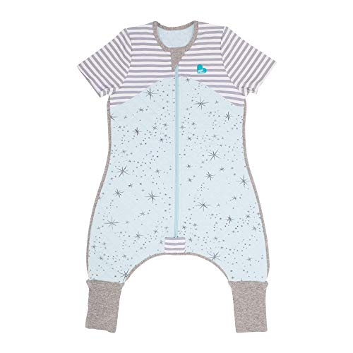 Love To Dream Grenouillère pour enfant 1,0 TOG avec jambes et pieds convertibles Bleu Taille 0 6-12 mois Cover