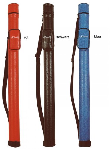 Original Köcher Karella 1/1 funda para tacos de billar - un clásico - Negro