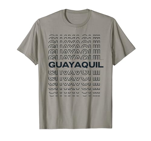 Ciudad Minimalista - Ecuador Modern Guayaquil Camiseta