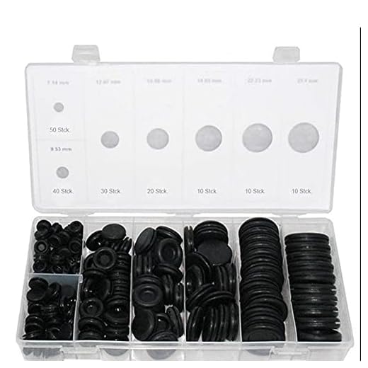 Xingying 170 st. Omfattande gummipluggar kroppsplugg stopp ny