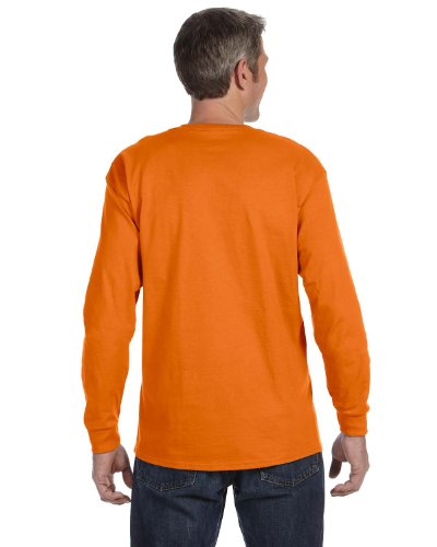 Image of Hanes Mens 6.1 oz. Tagless ComfortSoft Long-Sleeve T-Shirt (5586)