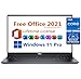Dell Vostro Business Laptop, Free Microsoft Office 2021 with Lifetime License, 15.6