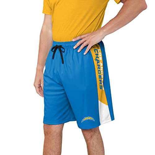 Image of FOCO NFL Mens NFL Team Logo Side Stripe Training Shorts