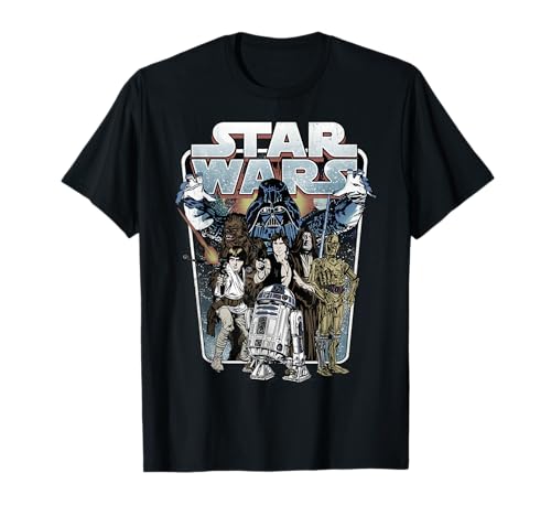 T-shirt Star Wars cartoon le cadeau parfait pour les fans de cinéma