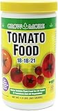 Grow More Tomato Food Fertilizer (18-18-21) - 1.5lbs of Water Soluble Tomato Fertilizer - Provides Essential Nutrients for Juicier & More Plump Crops - High Potassium Plant Food