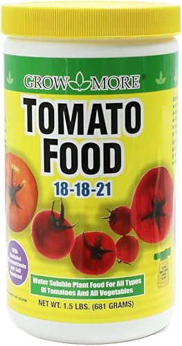 Fertilizante para tomates Grow More 1.5 lb soluble miniatura 1
