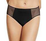 Wacoal Women's Body by Hi-Cut Brief Pant, Black, Large