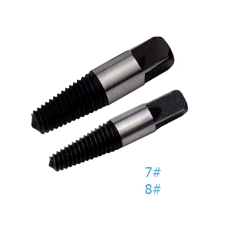8PCS/Set Remover Drill Tool Broke Water Pipes Take Out Speed Extractor 2.5mm-16mm Screw Easy Take Out Speed Pipe Fittings
