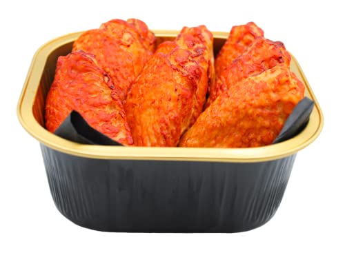 Crispy Mango Chicken Wing Wax Melts 9 pc. Bundle Real Size Realistic Food Wax Melts Scented with Tropical Mango Soy Wax Blend