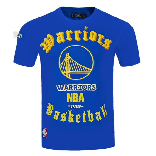 Camiseta NBA Pro Standard de algodon premium en azul rey de alta costura