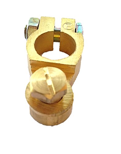 Image of 2 Pieces Universal Car Battery Terminal Clips Connectors Strip Type