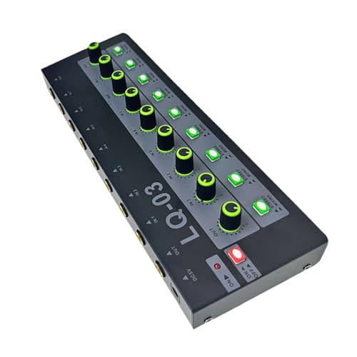 Console d'instrument entrée 6,35 mm et châssis métal pour mixage