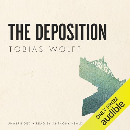 The Deposition Audiolibro Por Tobias Wolff arte de portada