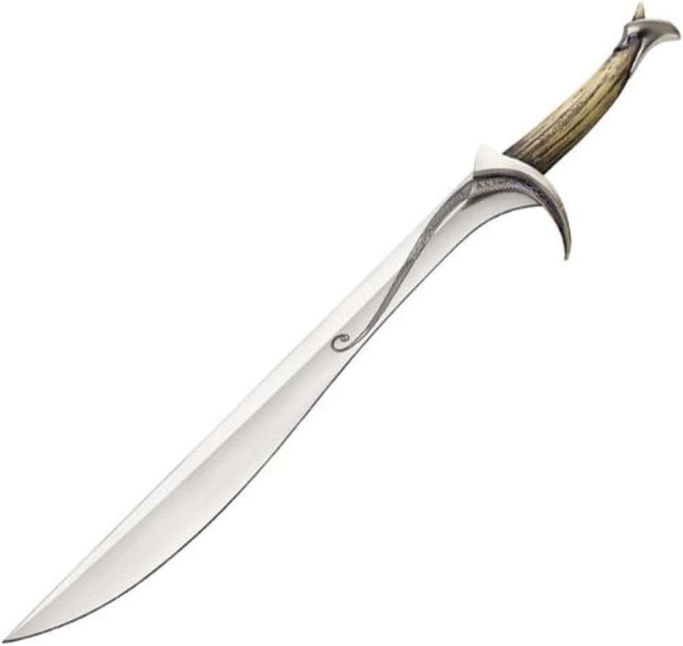 United Cutlery Orcrist Sword of Thorin Oakenshield | Replica "Goblin Cleaver" from The Hobbit | Officially Licensed | Wall Plaque
