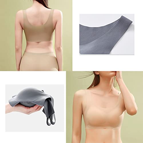 Brasier deportivo para mujer de entrenamiento y fitness cómodo en color tono piel 7
