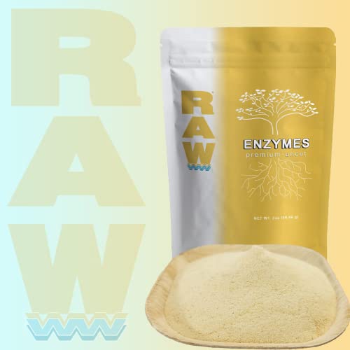 Raw - Enzymes For Flushing Or Cleaning Rootzone And Unlocking Minerals In Rhizosphere For Horticultural Purposes Indoor Outdoor Use - 2Oz #TOP1