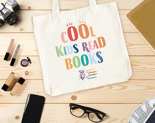 Bolso Tote para amantes de libros para mujer miniatura 4