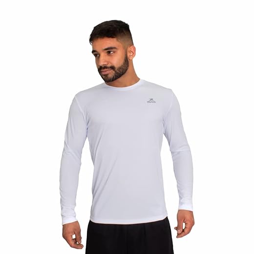 Camisa Dry Basic LS Muvin – Manga Longa – Masculina – Proteção Solar UV50 – Camiseta Para Academia – Treino Funcional – Pilates – Yoga – Corrida – Ginástica – Fitness – Caminhada – Secagem Rápida