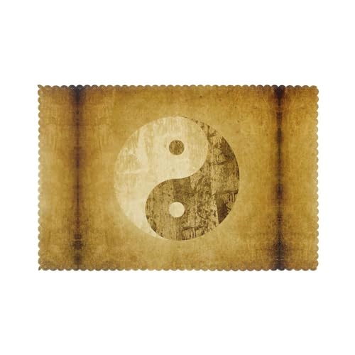 Sets de table de Noël Yin Yang : protégez votre table des taches - 2