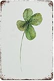 Photo Gallery apular targa in metallo 30,5 x 40,6 cm, quadrifoglio decorativo, portafortuna, decorazione per la casa, decorazione da parete, regalo di compleanno, giardino, cortile, cartelli vintage con stampa Photo Gallery apular targa in metallo 30,5 x 40,6 cm, quadrifoglio decorativo, portafortuna, decorazione per la casa, decorazione da parete, regalo di compleanno, giardino, cortile, cartelli vintage con stampa