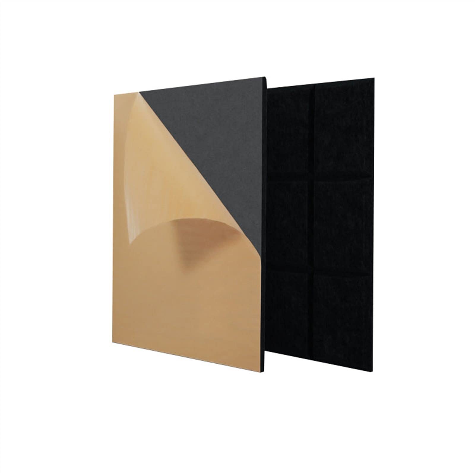 10Stück Quadratisch Akustikpaneele, schalldichte Schaumstoffplatten, Schalldichtes Interieur, Schallabsorbierende Paneele, 30x30x0.9cm,für Wand, akustische Behandlung for Studio, Zuhause und Büro (Co
